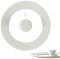 CAROTE Coperchio universale per pentole, padelle e padelle, adatto per pentole da 16 cm, 18 cm e 20 cm di diametro, coperchio universale in vetro con bordo in silicone resistente al calore e vetro