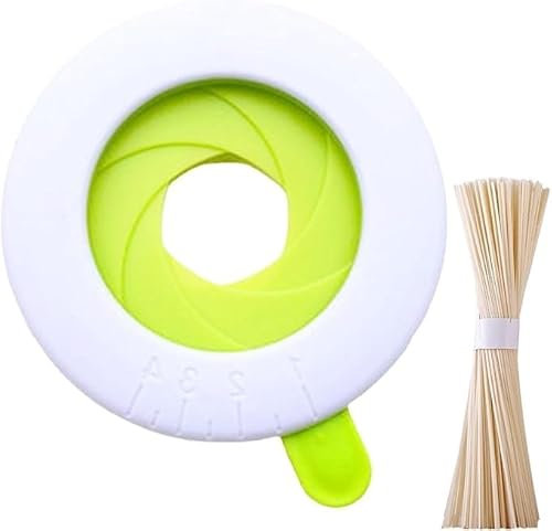 Green Pasta Measurer Tool - Accurate Spaghetti Meter,Pasta Portion Measurer for 1-4 Serving Portion,Kitchen Cooking Tool for Noodles,Spaghetti Kitchen Tools and Gadgets,Pasta Tools