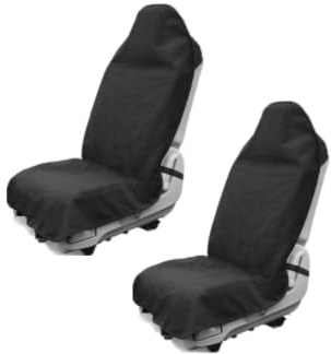 2 PZ. Coprisedili auto sedili anteriori universali, impermeabili, spugna, assorbimento del sudore, coprisedili universali coprisedili auto, coprisedili sedili anteriori, coprisedili singoli, accessori