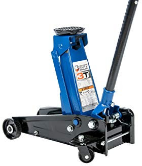 KG Profi Rangierwagenheber M80237 BLAU Wagenheber 3T Hubhöhe 125mm-460mm Hydraulikheber Hydraulisch Heber