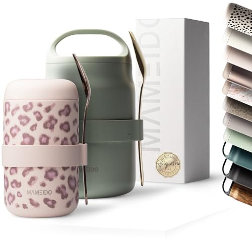 MAMEIDO Termobehållare för mat 500 ml (Dusty Glam)