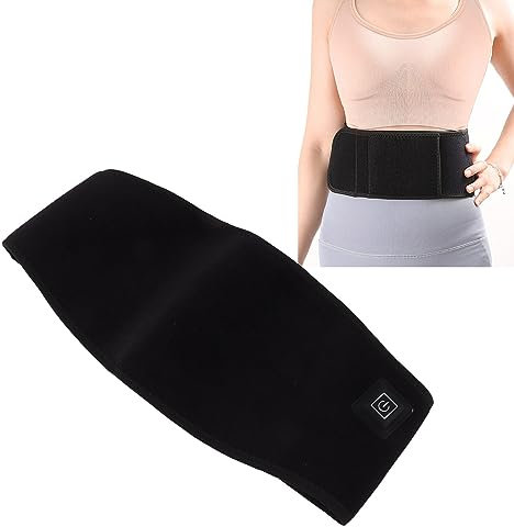 Fascia Massaggio Lombare Riscaldante Cintura Riscaldante, Cintura per terapia con luce, cuscinetto riscaldante per vita, schiena, lombare, spalle, pancia, sollievo dal dolore alle gambe e relax