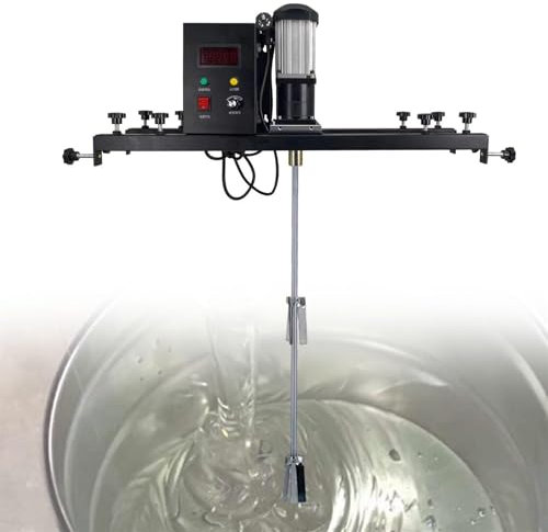 Herramienta eléctrica for agitar tanques, mezcladora de cemento portátil, máquina agitadora comercial con soporte for colgar, agitador for mortero, disolución de cristales, detergente for ropa(A)