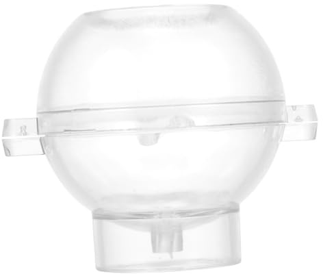 HAPINARY 2piezas Molde De Vela Esférica De Plástico Para Aromaterapia Molde Para Manualidades Cera Para Velas De Paraffina y Cera De Abejas