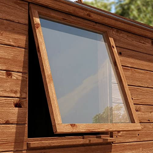 Vesey Gallery Garden Shed Window. 24 x 24 inch. 610mm x 610mm. Clear 2mm Acrylic Shatterproof Glazing.