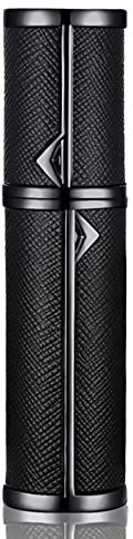 BRARIOS Parfümzerstäuber Nachfüllbar,5ml Mini Parfum Zerstäuber, Sprühflasche Klein für Parfum, Parfümflaschen Leer für Reise (B-Schwarz)