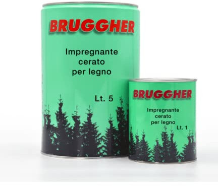 Impregnante cerato per legno a solvente (1L, NOCE SCURO)
