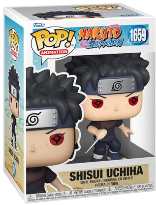 Funko Pop! Animation: Naruto - Shisui Uchiha - Naruto Shippuden - Collectable Vinyl Figure - Gift Idea - Official Merchandise - Toys for Kids & Adults - Anime Fans - Model Figure for Collectors