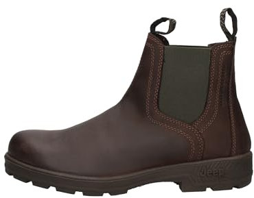 Jeep Quad Herren Ebony Military Chelsea Boots JM42010A, braun, 43 EU
