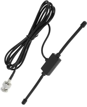 A ABSOPRO 1 Pc Antena De Señal Oculta Universal para Parabrisas De Coche Camión Antena De Radio De Coche Montaje En Cristal Negro 59.1 Reemplazo de artículo