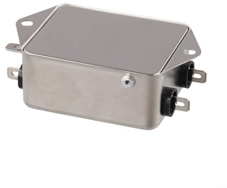 Filtro de alimentación, diseño monofásico de doble sección, modelos 3A/10A/20A, serie CW4L2, carcasa de metal para supresión de ruido industrial (CW4L2-3A-T)