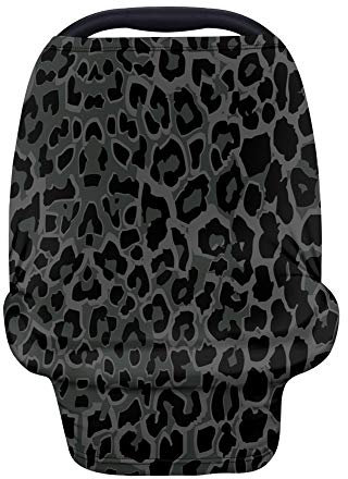 Babies Stillschal für unterwegs für Stillen, Fansu Autositzbezug Stilltuch Still Schal - Ultra-weich und atmungsaktiv - Mehrzweckdesign Ideal für Geschenke und Reisen (Leopard)