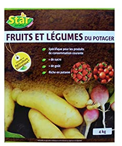 Start Engrais bio fruits et légumes potager 4kg 4kg FL4