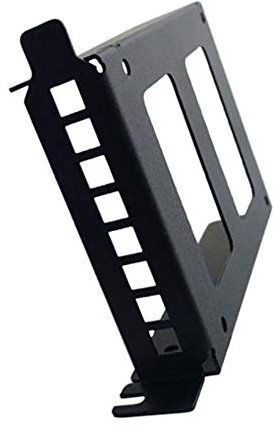 Koanhinn Pci Slot 2.5 IDE//Ssd/HDD Back Wall Mount Hard Drive Adapter Compartment with Bracket Half Height