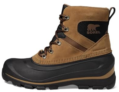 Sorel Herren Buxton Lace Boot WP wasserdichte Schneestiefel, Delta, Black, 44 EU