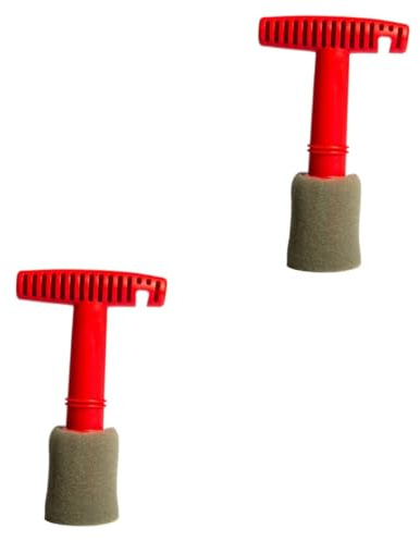 FAVOMOTO 2pcs Rim Cleaning Brush Nut Screw Cleaning Tool for Automotive - Handle Easy Nuts Screws Effortless Dirt Removal Water Rinse