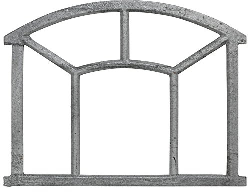 Fenster grau Stallfenster Eisenfenster Scheunenfenster Eisen 58cm Antik-Stil (m)