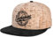 Blackskies® Force of Nature Cappello Snapback | Unisex Cappello da Baseball cap Uomini Donne Cork Wood - Brown Black