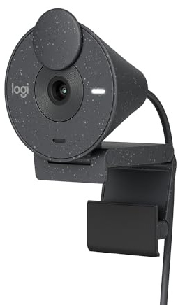 Logitech Brio 300 1080p USB-C Webcam (Graphite)