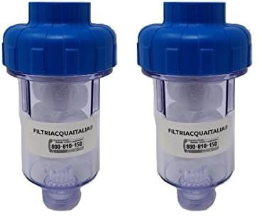 FILTRO ANTICALCARE PER LAVATRICE LAVASTOVIGLIE IN POLIFOSFATO (Confezione da 2)