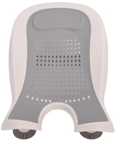 Jiawu Lavabo para Lavar el Trasero del bebé, Potente Ventosa que Ahorra Espacio, Bañera para bebé Acostada, Bañera de Apoyo para el Baño del con Ventosas Fuertes para el Baño del en el Hogar