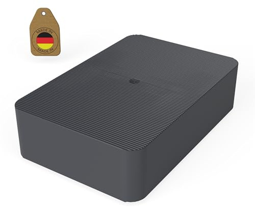 FUX Glazing Packers 100 - Heavy Duty Plastic Shims & Spacers 60x40x15mm | Levelling wedges for windows, doors, flooring and tiling, uPVC and timber compatible, reusable, load-rated, Made in Germany
