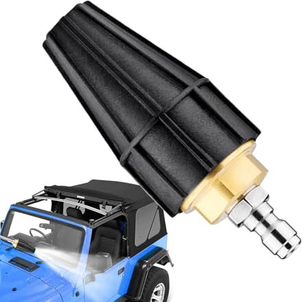 Embout turbo pour nettoyeur haute pression – Embouts de pulvérisation rotatifs, buse de nettoyeur haute pression turbo pour nettoyer la brique et le béton