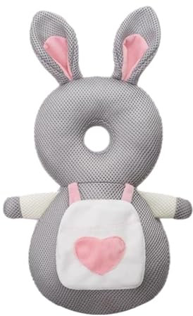 Protector para cabeza – Protector de cabeza para mochila llevar un cojín de seguridad, protección de la cabeza transpirable ajustable | P Duyendo así la vibración y llevando 4 a 24 meses al caminar