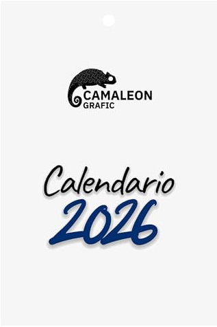 CAMALEON GRAFIC Calendario 2026 Sobremesa, Calendario Taco 2026, 365 Frases Célebres Inspiradoras, 1 Página por Día, Formato 15x10 CM, Ideal para Oficinas, Escritorio, Hogar y Regalo (Blanco)