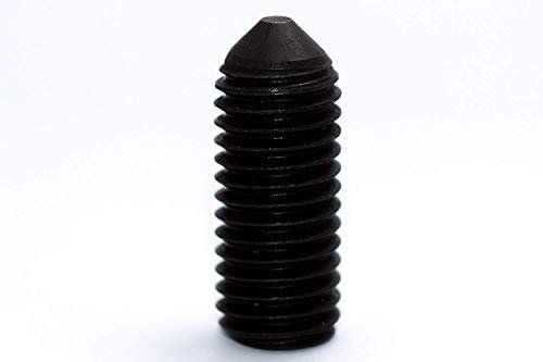 10 Pieza Tornillos Pernos con Punta en Acero Negro Tornillos Prisioneros Din 914 M2-M12 - M10x30