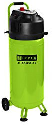 Compressore mobile verticale Zipper Zi-Com50-10 10 10 bar di pressione caldaia 50 l