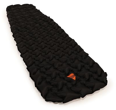 Vango Aotrom Ultralight Trek Sleeping Mat – Lightweight 410g Compact Air Mat with Welded Air Channels & Durable 20D Nylon Ripstop – Fast-Inflating Backpacking, Hiking & Camping Sleeping Pad