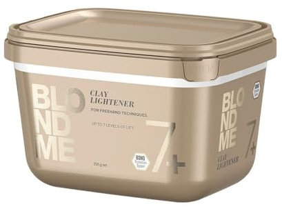 Schwarzkopf Blondme Clay Lightner 7 Plus Decolorante 350 gr