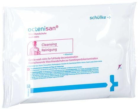 schülke OCTENISAN Waschhandschuhe 8 St
