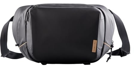 PGYTECH OneGo Solo V2 kameratasche Groß Umhängetasche Wasserdicht 10L, Fototasche für Spiegelreflexkameras Kompatibel mit Canon SLR Kamera, Sony, Nikon, DJI Avata 2, DJI Mavic 3, MacBook 14'', Schwarz