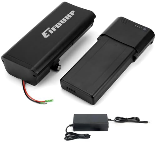 Ebike Battery 36V 11.6AH, Electric Bike Rear Rack Battery with Charger & Base for Mifa for Ansmann for Rehberg for Zündapp for Prophete, Bicycle Lithium-ion Battery for 500W-50W Motors (36V 11.6AH)