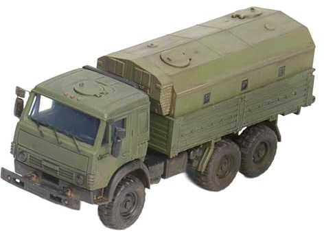 wisoolkic Collectible Armored Armyed Vehicle Model Toy Easy Assembly 1/72 Armoured Vehicle Truck Building Model No Glue Needed Armored Armyed