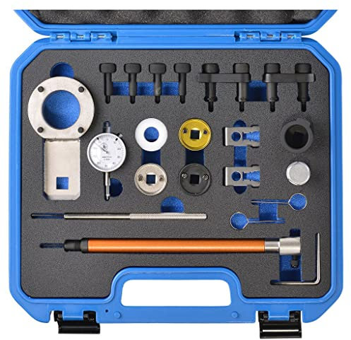 SW-Stahl 26188L Motor Einstellwerkzeug Satz I geeignet für VAG Fahrzeuge I für 1.8 und 2.0 FSI, TSI und TFSI Motoren I 16-teilig