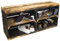 Kistenkolli Altes Land Schuhregal mit Sitzbank aus Obstkisten Schuhablage Schuhkommode Schuhbank aus Holz Maße 100 x 29 x 45cm L x T x H