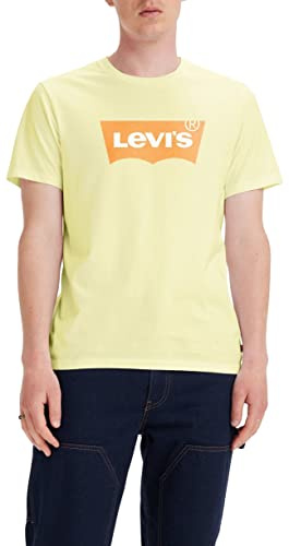 Levi's Graphic Crewneck Tee T-shirt, Batwing Lemonade, S Uomo