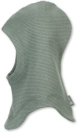 Sterntaler Unisex Kinder Schalmütze Kleinkinder Schalmütze Streifen, Grün, 53