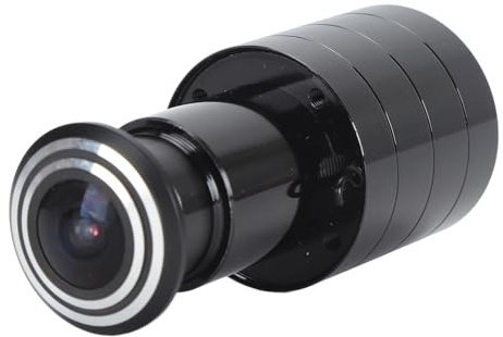Serounder 1.6mm Lens Door Viewer Camera, Door Eye Hole Camera with Motion Detection, Remote Access and 2 Way Talk, Surveillance Camera Door Viewer Peephole (US Plug)