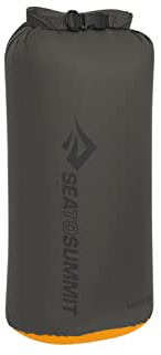 Sea to Summit eVac Dry Bag, Roll-Top Compression Sack, 13 Liter, Beluga Black