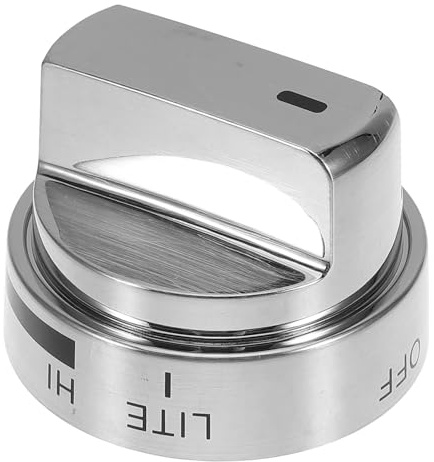 MOKKHNB Replacement Oven Cooktop Control Knob Assembly, Sturdy Stainless Steel Stove Knob with Heat Resistant Feature, for Repairs and Universal Stove Adjustment