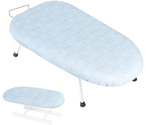 SUNNYNEST Tabletop Ironing Board 1PC 61x36cm Foldable Non-Slip Sleeve Rack