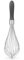 U-Taste Kitchen Whisk: 18/10 Stainless Steel Balloon Whisk 30 cm Large Egg Beater with 12 High Flex Wires and Non-Slip Silicone Handle for Whipping Blending Mixing Batter Creams Sauces (Black)