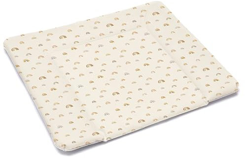 Fillikid Wickelauflage Softy 75 x 85 cm | weiche Wickelunterlage wasserdicht | Baby Wickeltischauflage Abwaschbar für Baby und Kleinkind | Wickelmulde