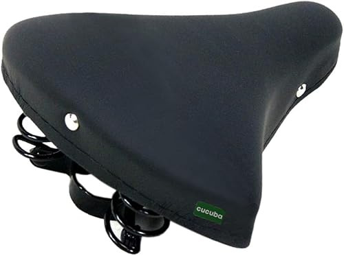 CUCUBA Montegrappa Comfort Sadel med Stötdämpande Fjädrar för Cykel Cruiser Graziella - Epoca - Nederländerna stadscykel herr/dam
