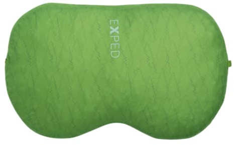 Exped Deepsleep Pillow L Grün - Ergonomisches bequemes Schaumstoff Kissen, Größe L - Farbe Lichen Forest