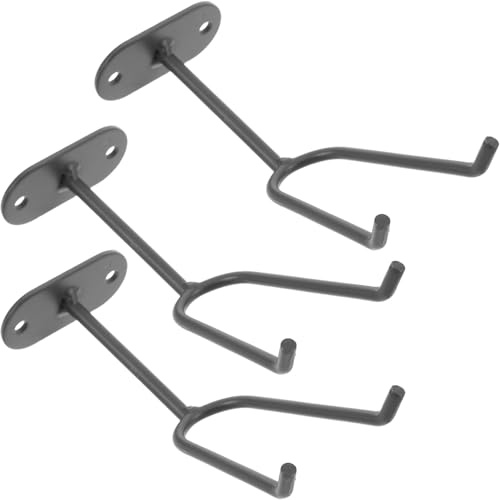 iplusmile 3 pièces Support Mural Spray Stand pour Pistolet à Peinture Montage U pour Rangement et Affichage Capacité Élevée pour Atelier de Réparation et Restauration Installation Rapide et